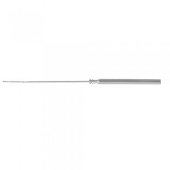 Cotton Applicator Round Spiral End Stainless Steel, 18 cm